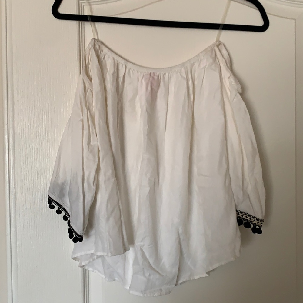 Off the shoulder shirt